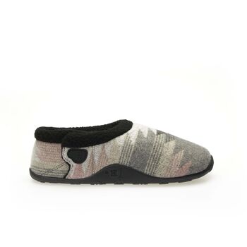 Kay Grey Pink Aztec Women's Slippers/Indoor Shoes, 4 of 6