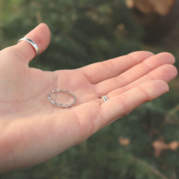 Wreath Ring Nature Inspired Everyday Jewellery, 2 of 6