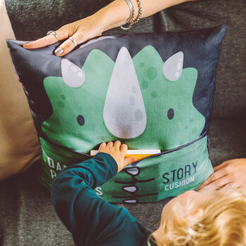 Personalised Parent And Child Story Time Cushion, 5 of 8