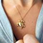 Turtle Necklace, thumbnail 1 of 10