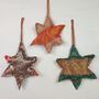 Recycled Sari Christmas Tree Decoration, thumbnail 9 of 12