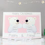 Personalised Polar Bear Twins Christmas Card, thumbnail 6 of 7