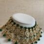 Indian Gold Plated Kundan And Pearl Emerald Green Set, thumbnail 4 of 8