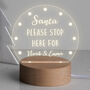 Personalised Christmas Night Light For Kids, thumbnail 1 of 3