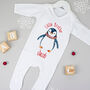 Personalised Christmas Matching Sibling Set Penguin, thumbnail 4 of 4