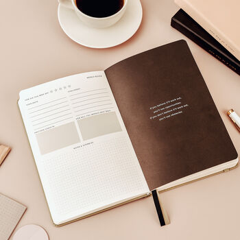 Personalised Minimal Undated Productivity Daily Planner, 7 of 9