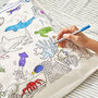 Under The Sea Pillowcase Kit + 10 Pens Colour And Learn, thumbnail 4 of 9