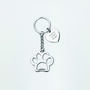 Paw Charm Always In My Heart Pet Memorial Keyring, thumbnail 4 of 4