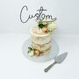 Personalised Wire Cake Topper, thumbnail 3 of 5
