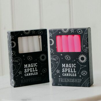 Magic Spell Manifest Halloween Candles Pack Of 12, 3 of 3