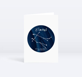 Astrological Personalised Star Sign Print/Card, 9 of 9