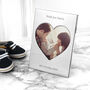 Personalised Silver Plated Heart Photo Frame, thumbnail 4 of 9