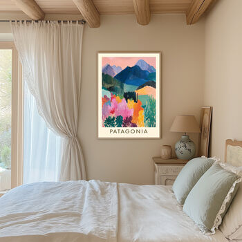 Patagonia Mountain Art Print, 2 of 3