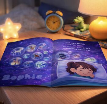 Personalised Starlight Hero Story Book, 5 of 6