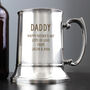 Personalised Message Stainless Steel Tankard, thumbnail 1 of 5