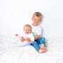 Personalised Big Sister / Brother, Little Sister / Brother Sibling Matching Set Floral, thumbnail 7 of 10
