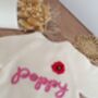 Personalised Cream Name Cardigan,Baby Gift, thumbnail 6 of 12