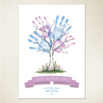 Mother's Day Hand Print Tree Keepsake, 3 of 12