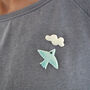 Porcelain Bird And Cloud Brooches, thumbnail 1 of 12