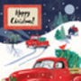 Christmas Truck Festive Card, thumbnail 2 of 2