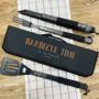 Personalised Barbecue Time BBQ Tool Set, thumbnail 1 of 3