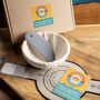 Sourdough Tools Gift Set Incl. Banneton Hamper For Foodie Home Baking, thumbnail 1 of 4
