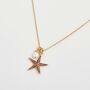 Starfish Short Necklace, thumbnail 1 of 8