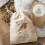 Small Robin Gift Bag With Flower Seeds Or Bird Feed, thumbnail 1 of 2