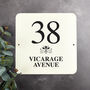 House Number On Metal, thumbnail 2 of 5