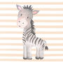 Animal Safari Nursery Art Print Set, thumbnail 5 of 5