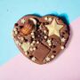 Premium Toppings Chocolate Heart, thumbnail 1 of 3
