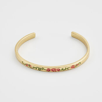 English Rose Gold Bangle, 3 of 9