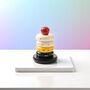 Scandinavian Style Rotating Wood Desk Calendar, thumbnail 3 of 9