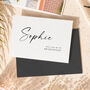 Bridesmaid Proposal Card Black And White, thumbnail 1 of 12