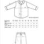 When I Wake Christmas Eve Personalised Embroidered Back And Front Pyjamas, thumbnail 7 of 7