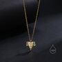 Cute Little Ivy Leaf Pendant Necklace, thumbnail 5 of 10