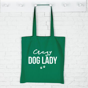 Crazy Dog Lady Tote Bag, 6 of 6
