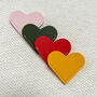 Heart Shaped Vegan Leather Bookmark, thumbnail 5 of 5