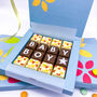 Personalised New Baby Boy Message Chocolates, thumbnail 3 of 8
