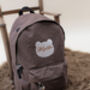 Personalised Embroidered Black Football Kids Backpack, thumbnail 4 of 6