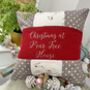 Robin Christmas Cushion, thumbnail 5 of 5