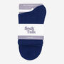 Pure Cashmere Luxury Ankle Socks Ethically Sourced Navy Blue, thumbnail 3 of 3