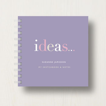 Personalised 'Ideas' To Do Small Notebook, 7 of 10