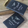 Couples Just Married Personalised Passport Holder, thumbnail 1 of 4