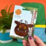 The Gruffalo Face Sew On Patch, thumbnail 1 of 2