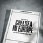 Chelsea In Europe Personalised Football Gift Stamford Bridge Newspaper History Book, thumbnail 7 of 9