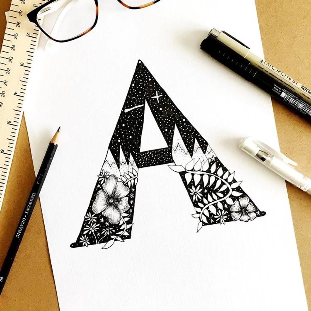 Letter Art Prints