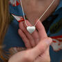 Silver Heart Necklace, thumbnail 10 of 12