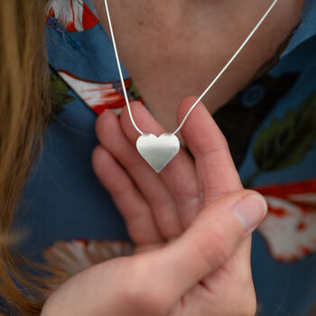 Silver Heart Necklace, 10 of 12