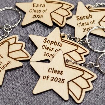Class Of 2026 Shooting Star Keyring, Year Six Leavers, 6 of 7